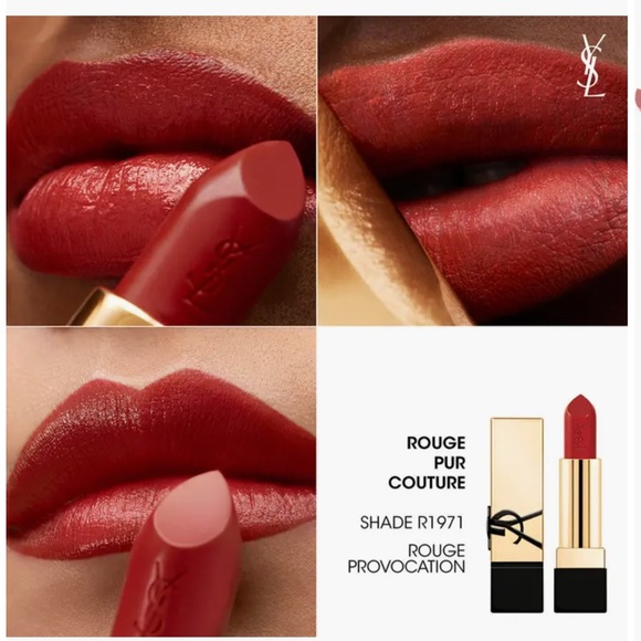 YSL Rouge Pur Couture Caring Satin Lipstick with Ceramides - 1971 - Picture 6 of 6